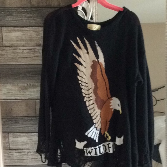 Wildfox Lennon Eagle Sweater - Picture 1 of 6